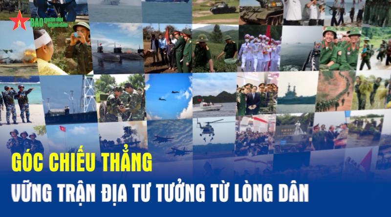 Góc chiếu thẳng Vững trận địa tư tưởng từ lòng dân