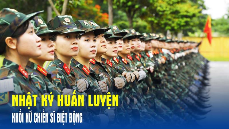 Nhật ký huấn luyện Khối nữ chiến sĩ Biệt động