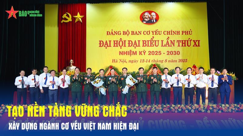 Tạo nền tảng vững chắc xây dựng ngành cơ yếu Việt Nam hiện đại