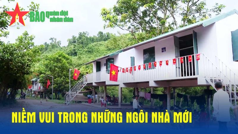 Niềm vui trong những ngôi nhà mới nơi biên giới Quảng Trị