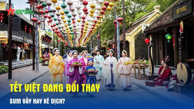 Podcast: Tết Việt đang đổi thay: Sum vầy hay xê dịch ?