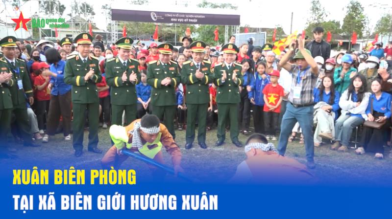 Xuân Biên phòng tại xã biên giới Hương Xuân