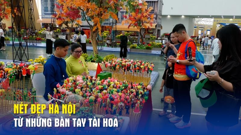 Nét đẹp Hà Nội từ những bàn tay tài hoa