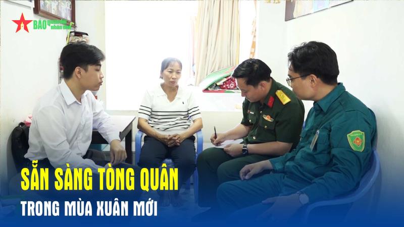 Thành phố Hồ Chí Minh Sẵn sàng tòng quân trong mùa Xuân mới