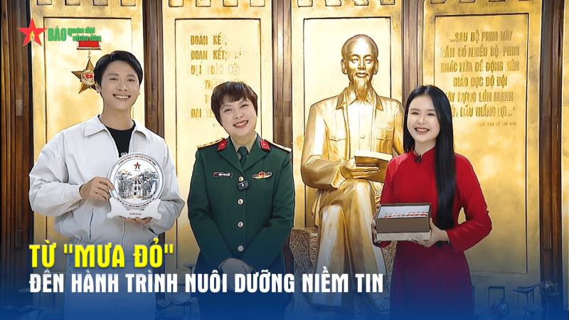 Talkshow Từ Mưa đỏ đến hành trình nuôi dưỡng niềm tin