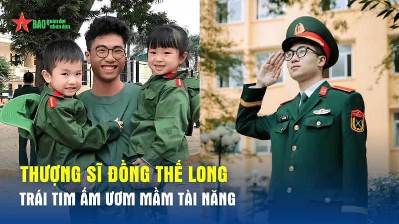 Thượng sĩ Đồng Thế Long: Trái tim ấm ươm mầm tài năng