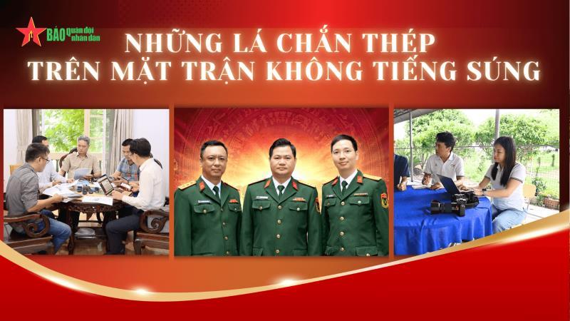 Những lá chắn thép trên mặt trận không tiếng súng