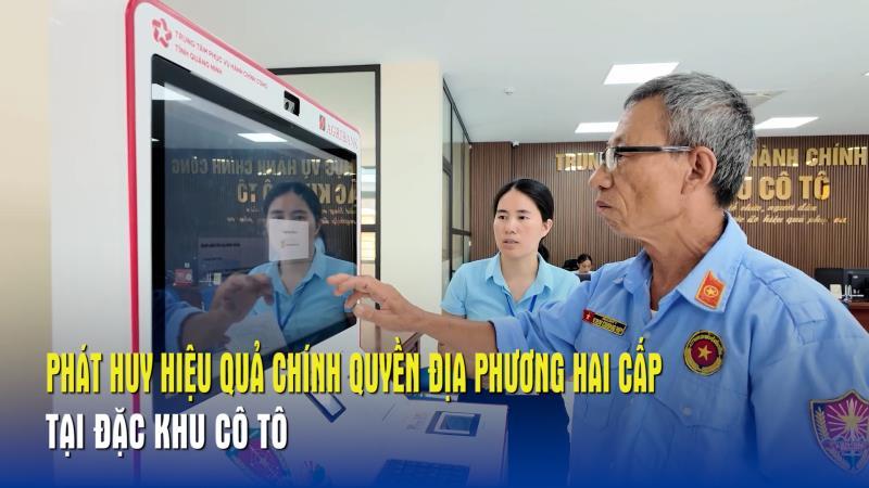 Phát huy hiệu quả chính quyền địa phương hai cấp tại Đặc khu Cô Tô