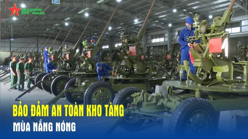 Bảo đảm an toàn kho tàng mùa nắng nóng