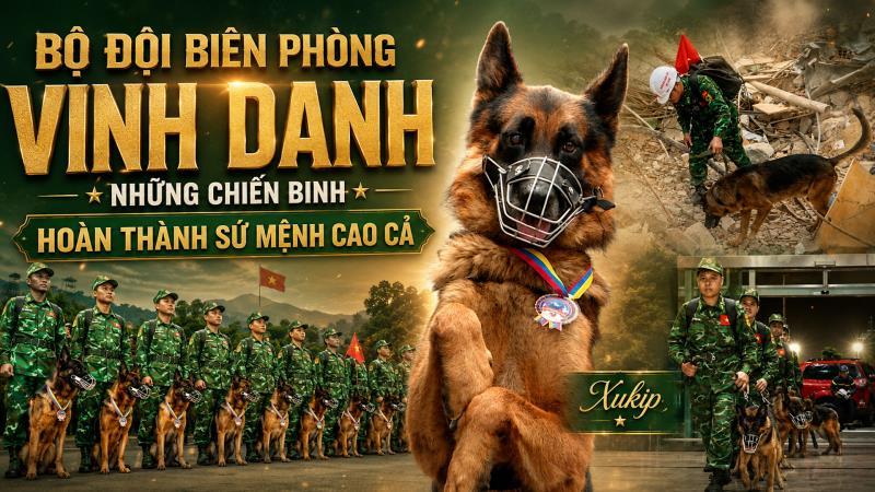 Bộ đội Biên phòng vinh danh những chiến binh hoàn thành sứ mệnh cao cả
