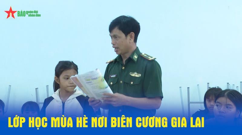Lớp học mùa hè nơi biên cương Gia Lai