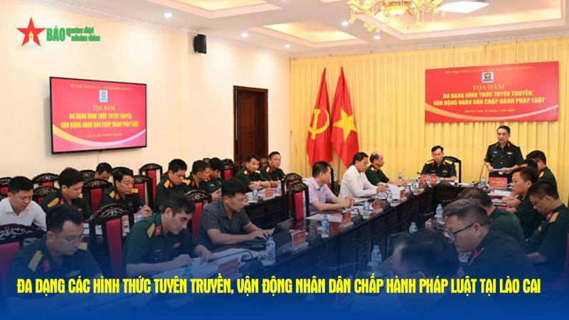 Đa dạng các hình thức tuyên truyền, vận động nhân dân chấp hành pháp luật tại Lào Cai