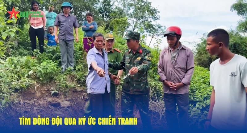 Tìm đồng đội qua ký ức chiến tranh