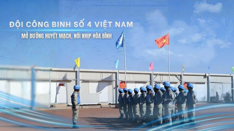 Đội Công binh số 4 Việt Nam Mở đường huyết mạch, nối nhịp hòa bình