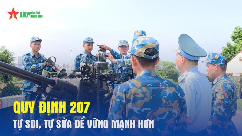 Quy định 207 Tự soi, tự sửa để vững mạnh hơn