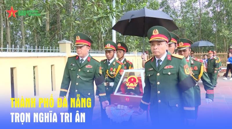 Thành phố Đà Nẵng Trọn nghĩa tri ân