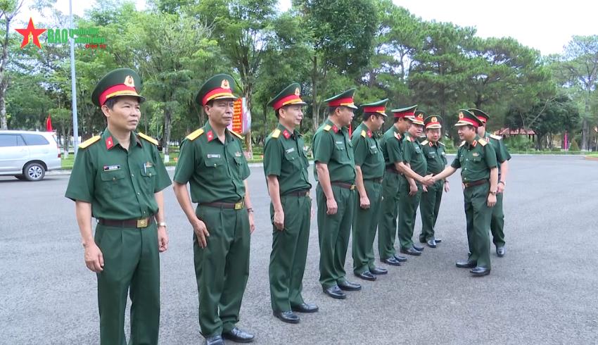 Đoàn công tác Tổng cục Chính trị kiểm tra tại Quân đoàn 3