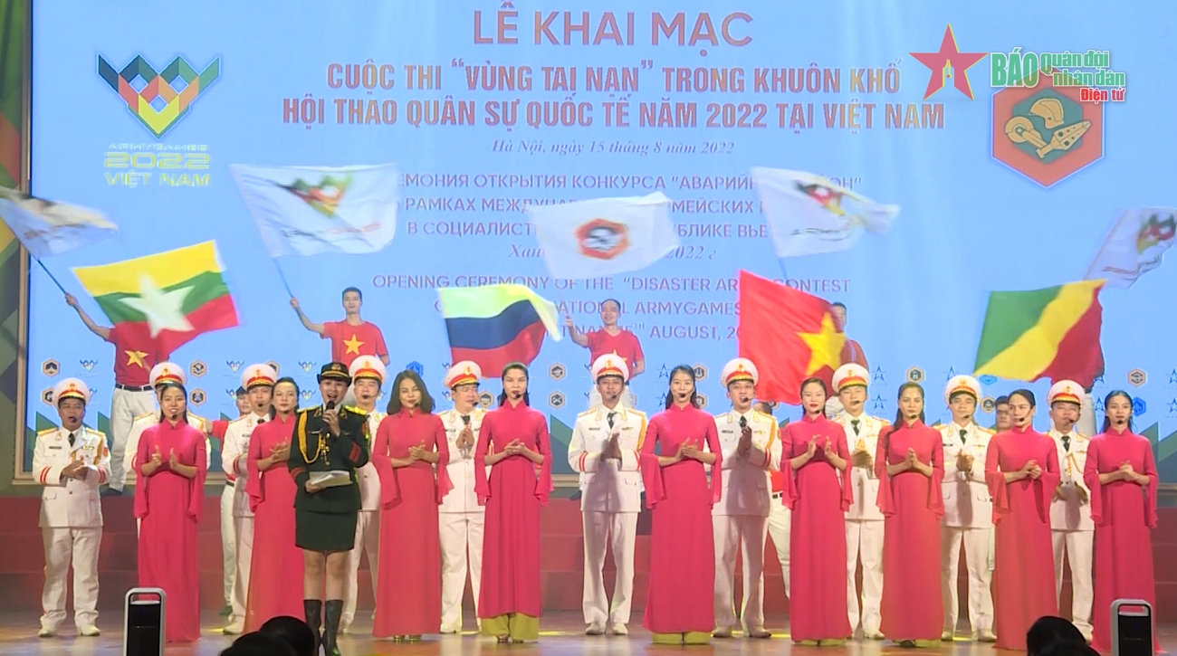 Tổng duyệt Lễ khai mạc và bế mạc Cuộc thi “Vùng tai nạn” Army Games 2022 tại Việt Nam