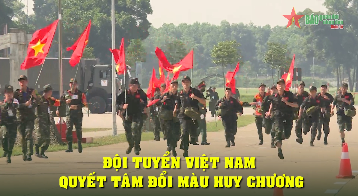 Đội tuyển Việt Nam quyết tâm đổi màu huy chương