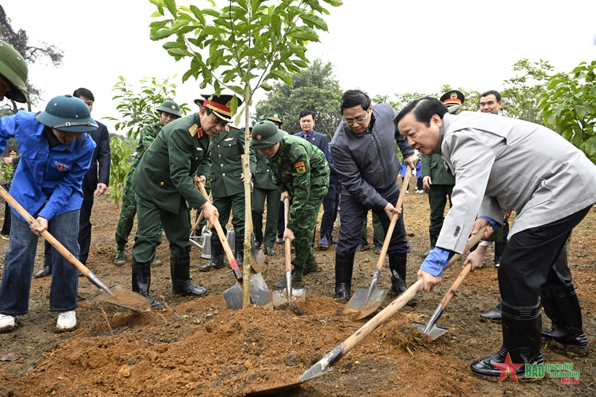 Thủ tướng Chính phủ Phạm Minh Chính dự Lễ phát động Tết trồng cây “Đời đời nhớ ơn Bác Hồ”