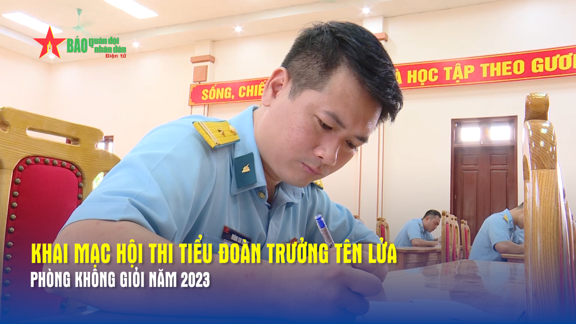 Khai mạc Hội thi Tiểu đoàn trưởng Tên lửa phòng không giỏi năm 2023