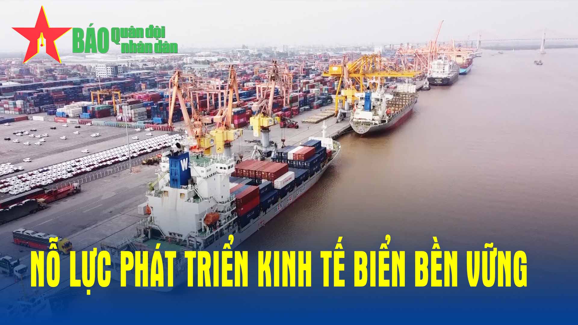 Nỗ lực phát triển kinh tế biển bền vững