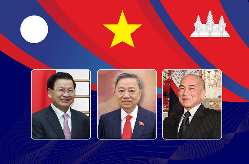 Làm sâu sắc hơn tình đoàn kết, gắn bó Việt Nam-Lào-Campuchia
